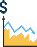 Lower costs Icon